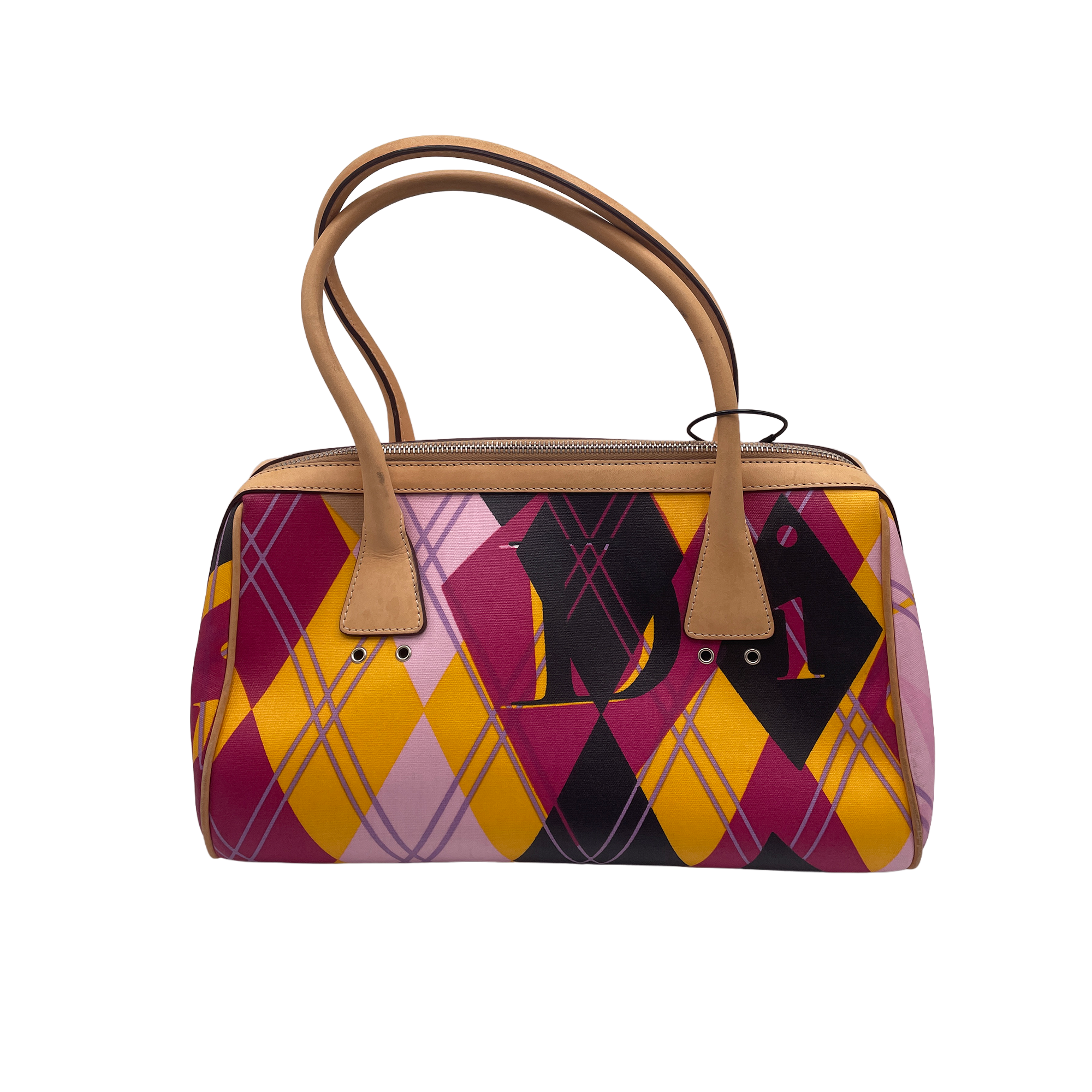 Christian Dior by John Galliano Graphic Handbag