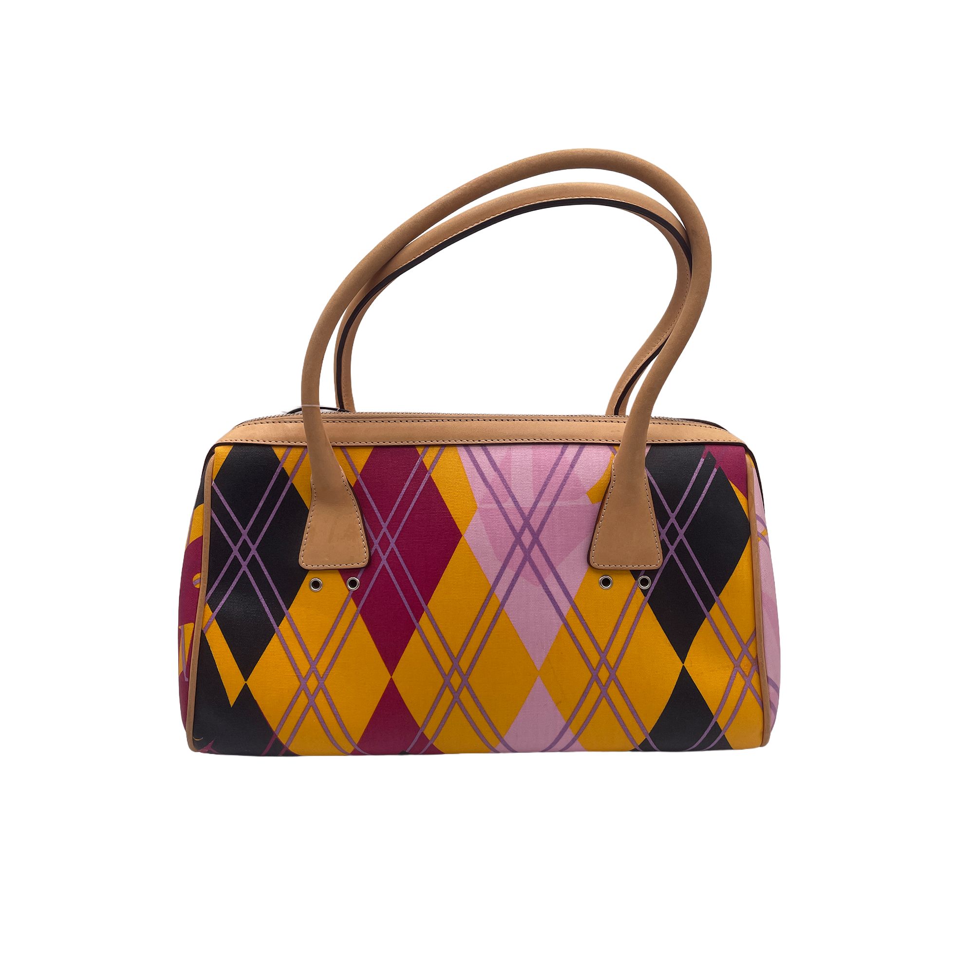 Christian Dior by John Galliano Graphic Handbag