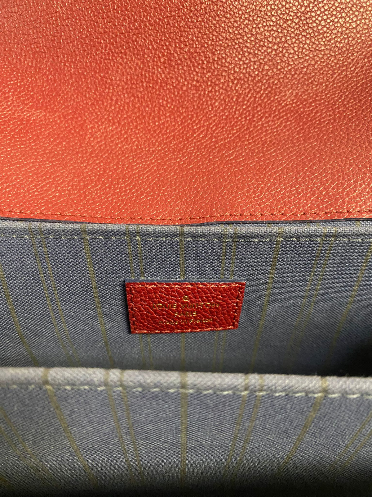 Louis Vuitton Metis Red Monogram Bag