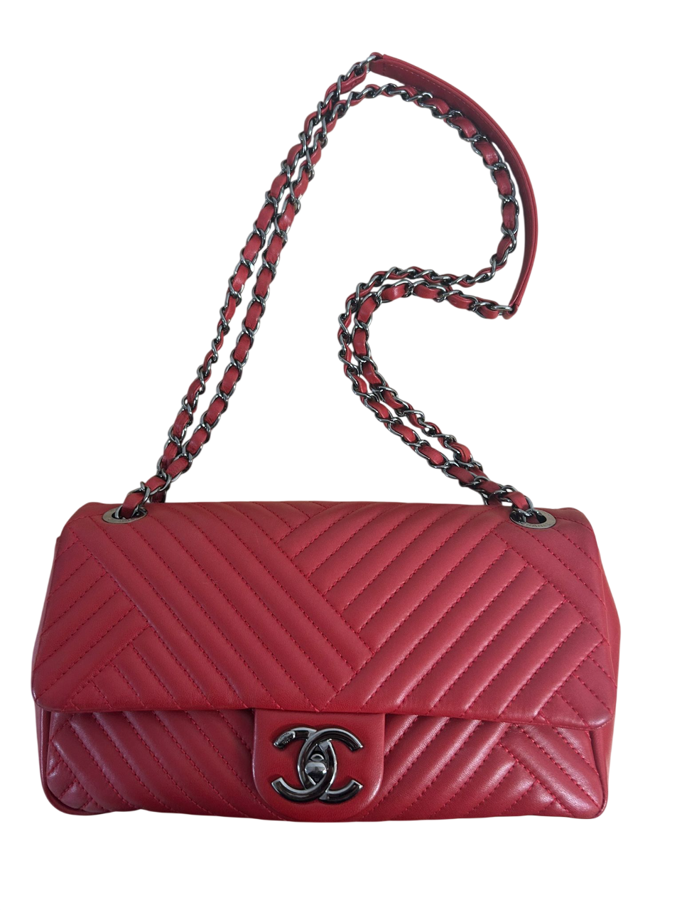 2016 Chanel Red Timeless