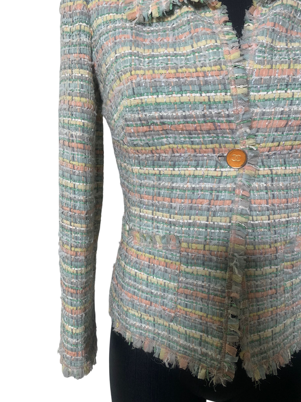 Chanel Spring 2005 Blazer in Shredded Tweed
