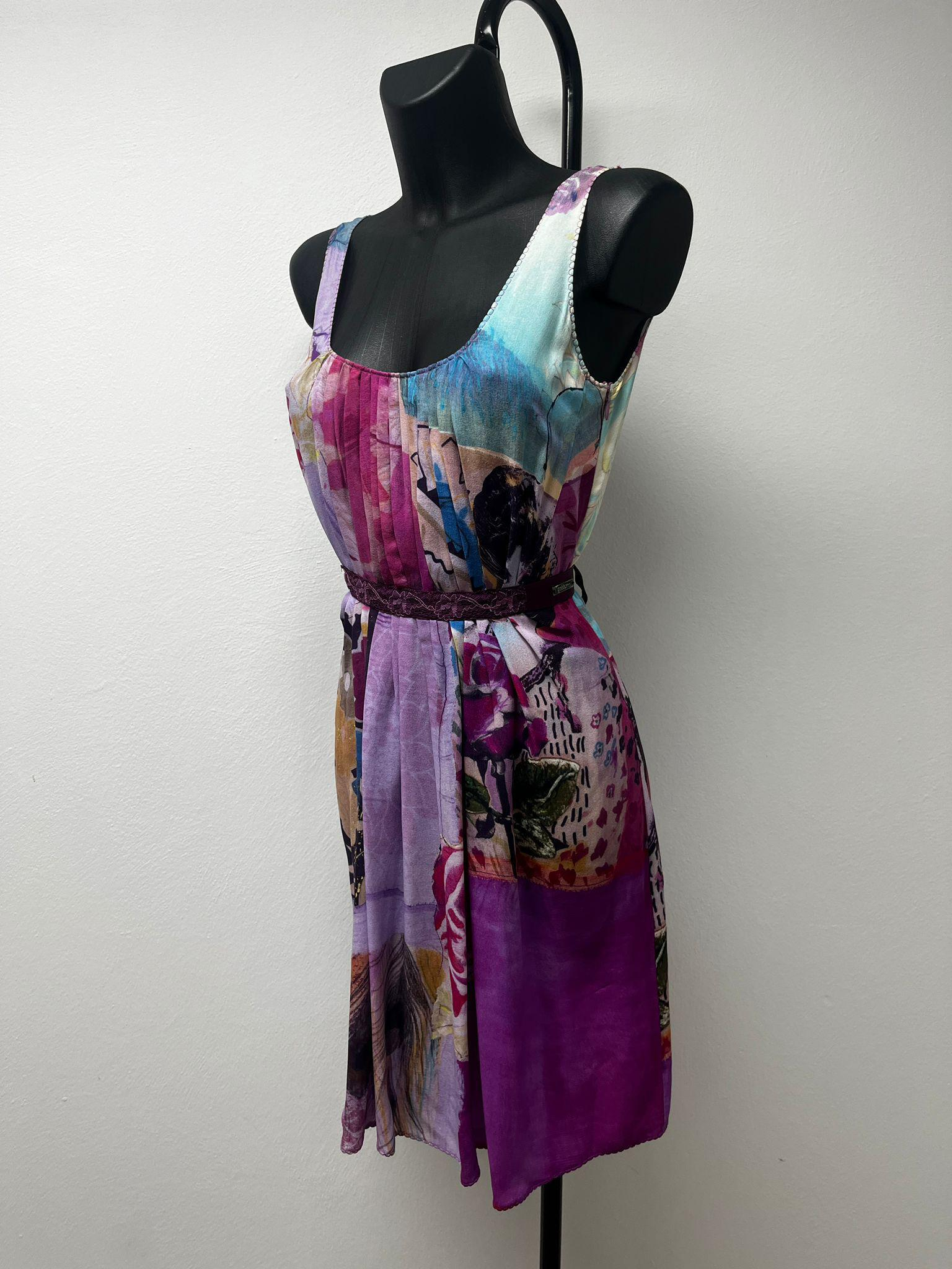 Galliano Silk Dress