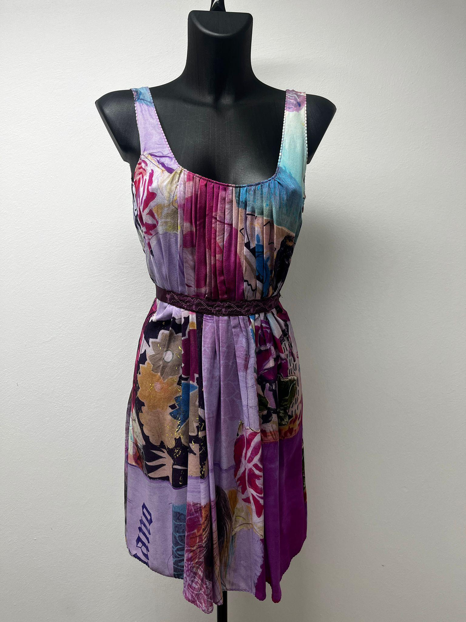 Galliano Silk Dress
