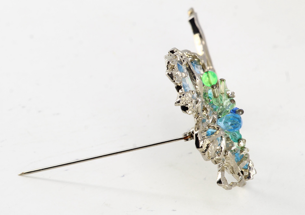 Maxi Christian Lacroix Flower brooch