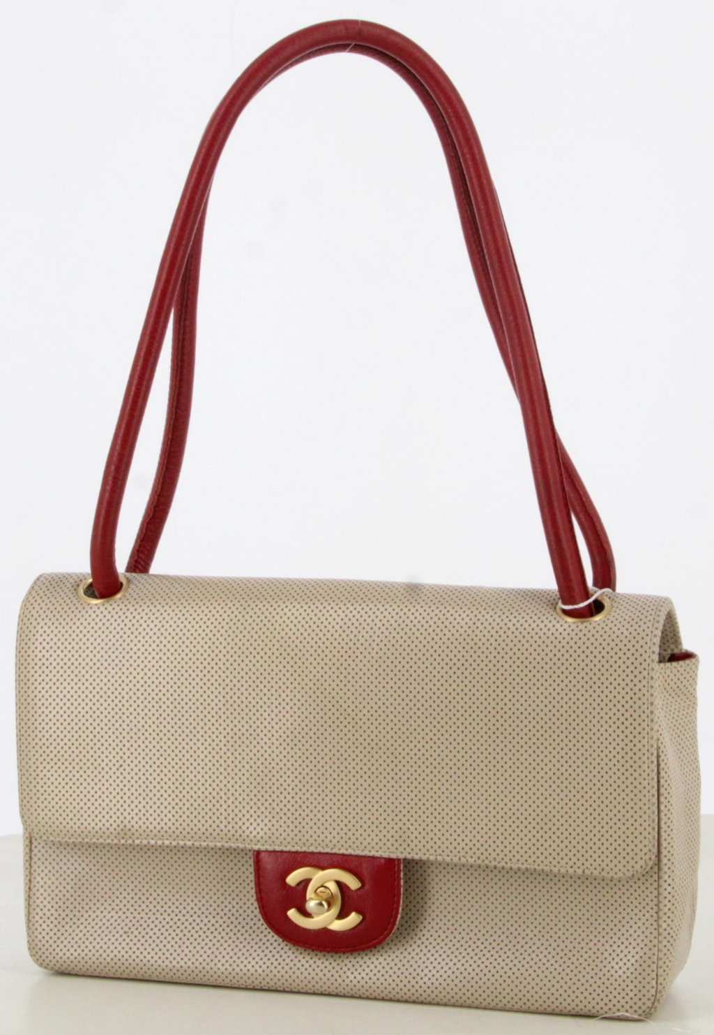 1999 Chanel Perforated Shoulder Bag