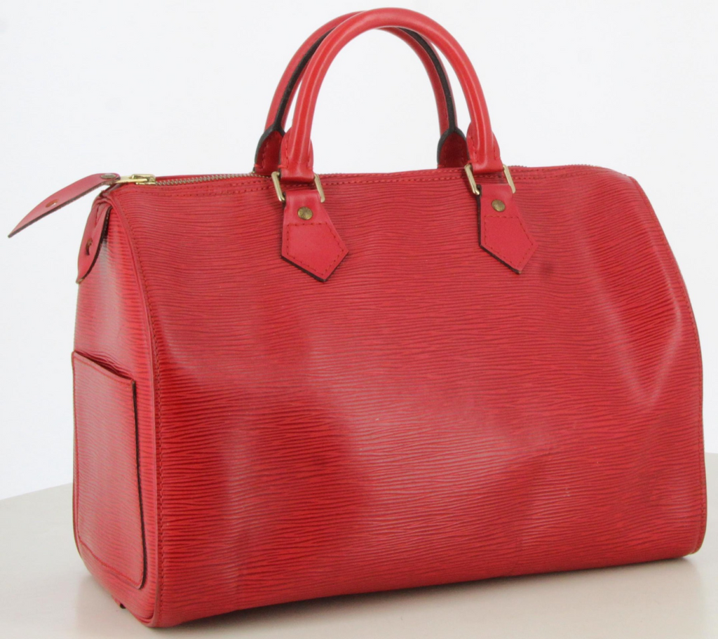 1998 Louis Vuitton Red Speedy 30