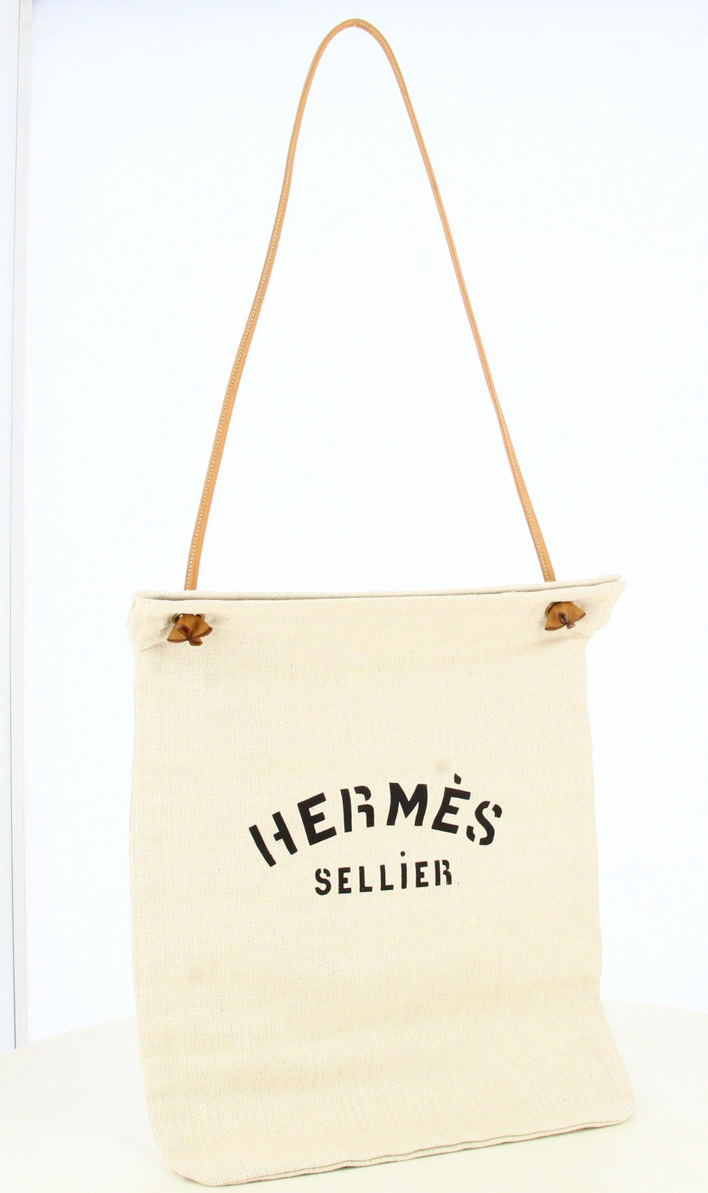 Hermès Toile Aline Grooming Tote Bag