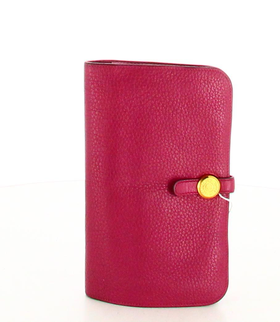 2012 Hermes Dogon Duo Leather Long Wallet