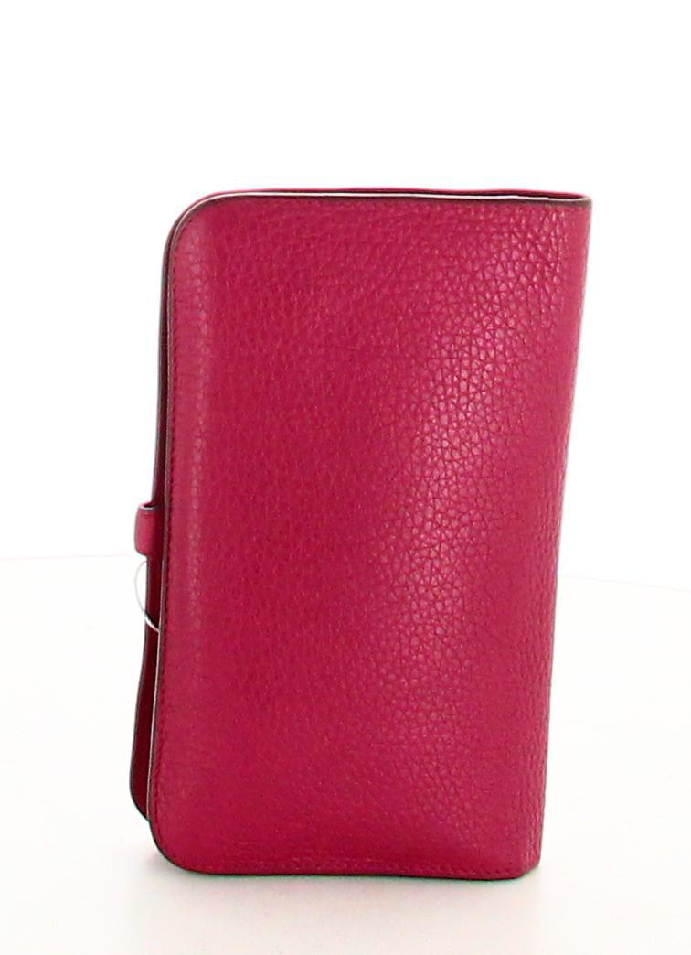 2012 Hermes Dogon Duo Leather Long Wallet