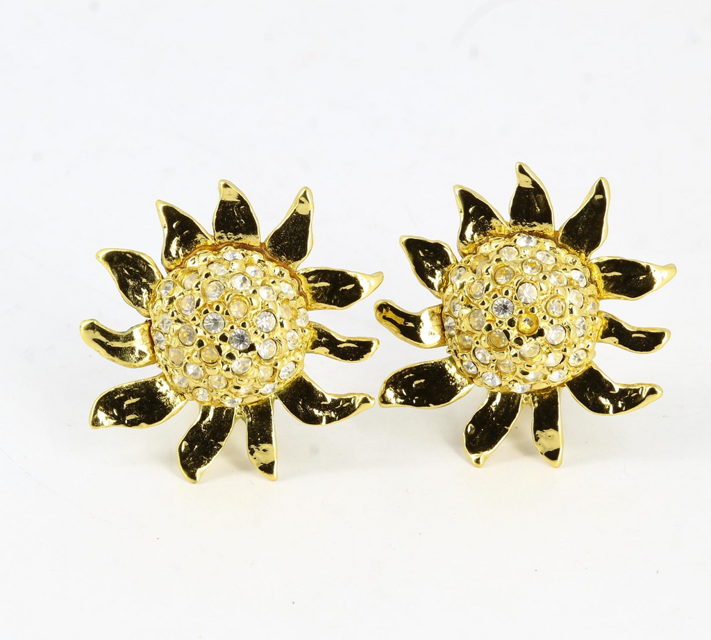 Yves saint Laurent Sun Golden Earrings