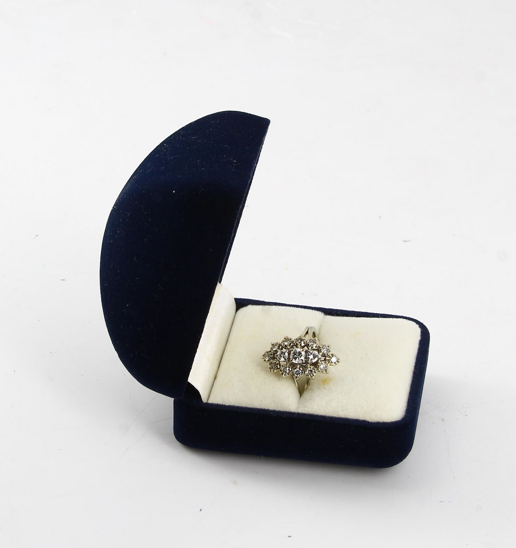 Gold and platinum ring