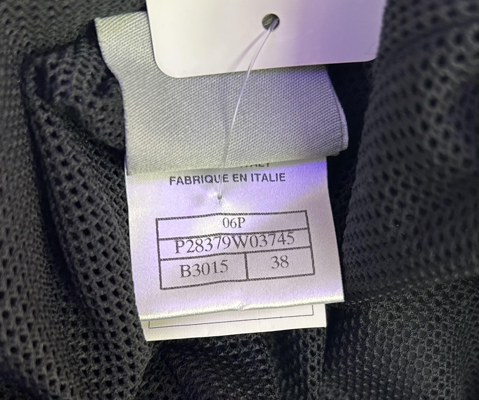 Chanel Black and Silver Jogging Suit (S/S 2006)