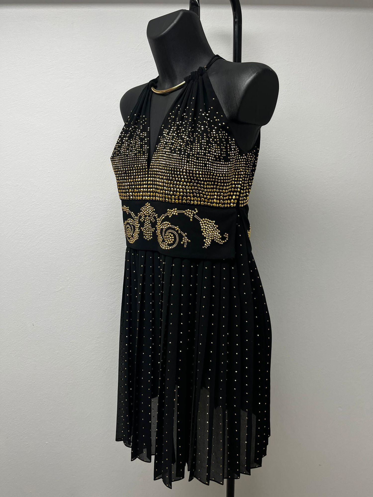 Versace Cocktail Dress with Golden Details (2012)