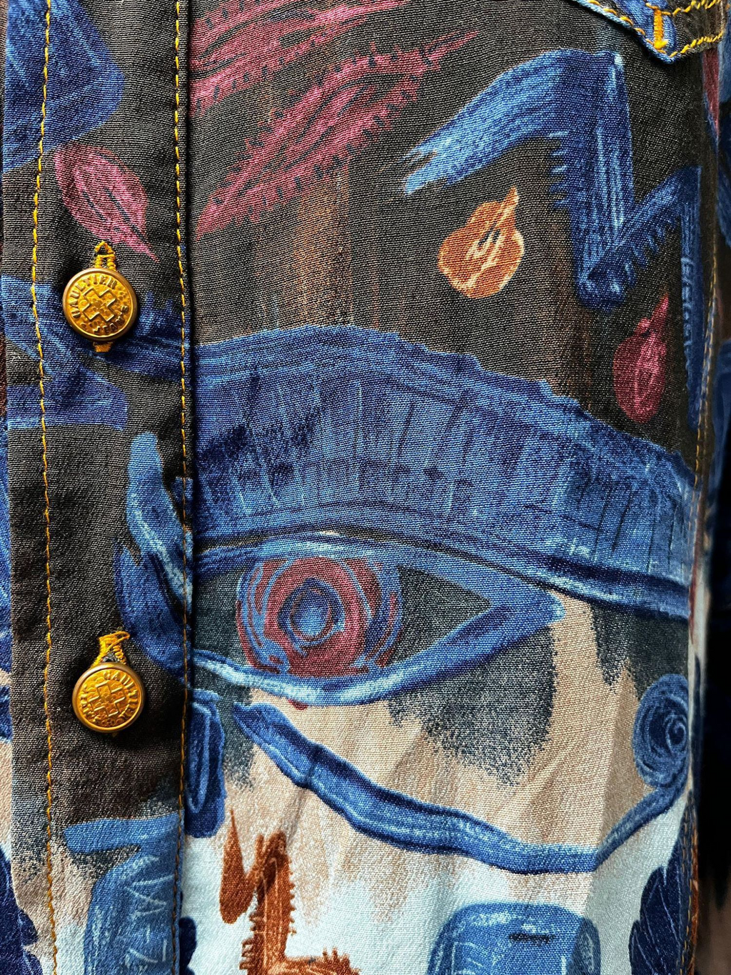 Jean Paul Gaultier Printed Shirt