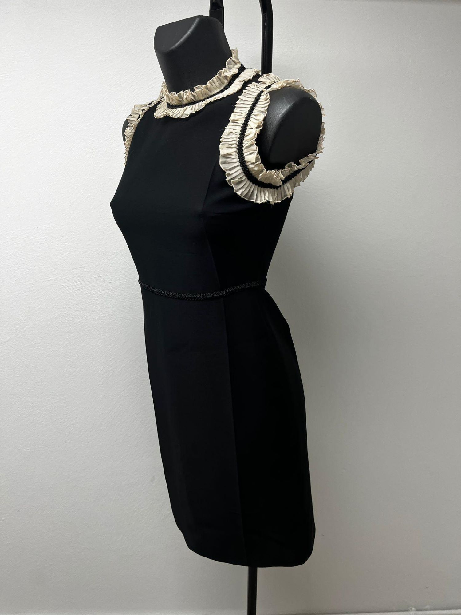 Alessandro Michele x Gucci Ruffled Black Dress (2016)