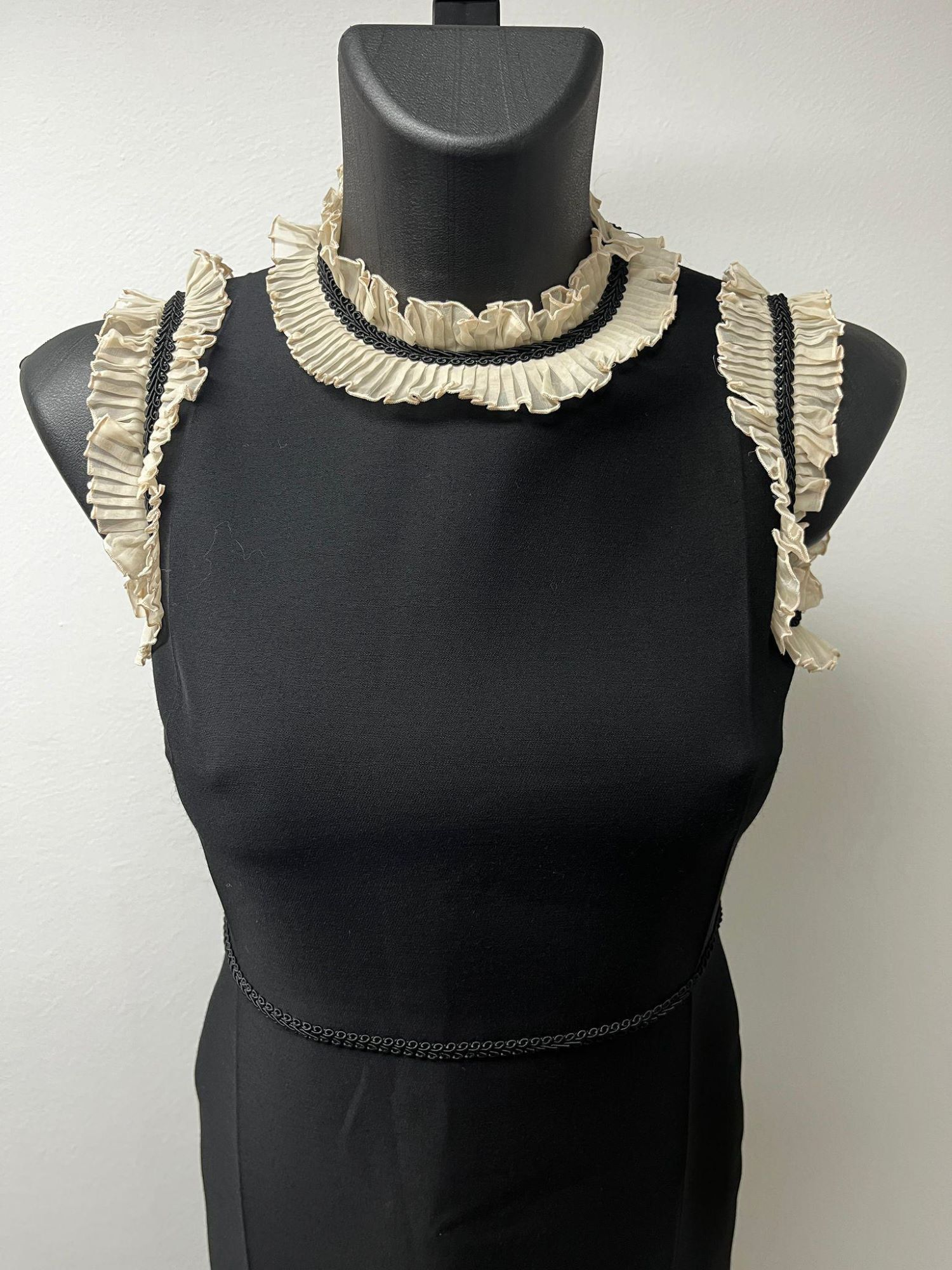 Alessandro Michele x Gucci Ruffled Black Dress (2016)