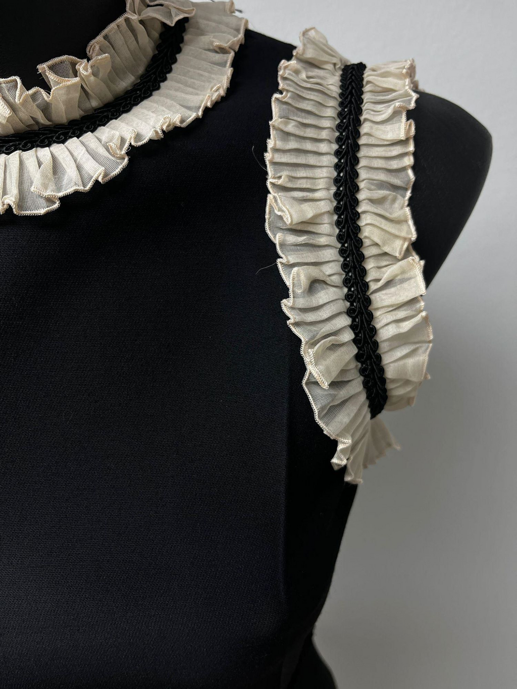 Alessandro Michele x Gucci Ruffled Black Dress (2016)