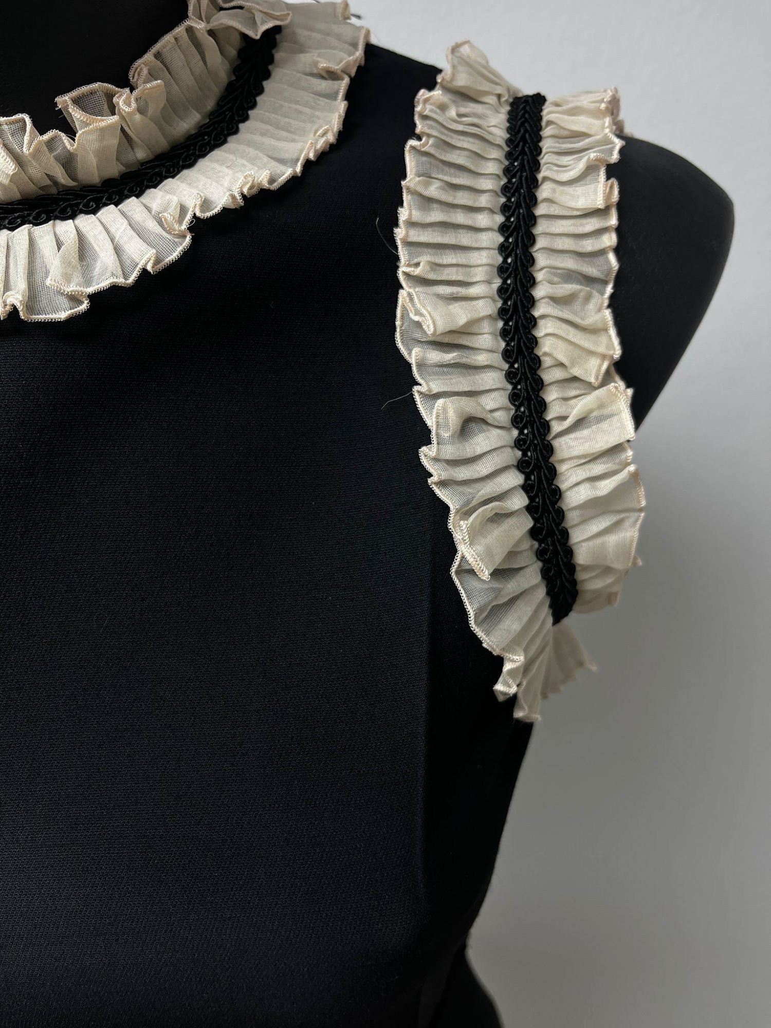 Alessandro Michele x Gucci Ruffled Black Dress (2016)