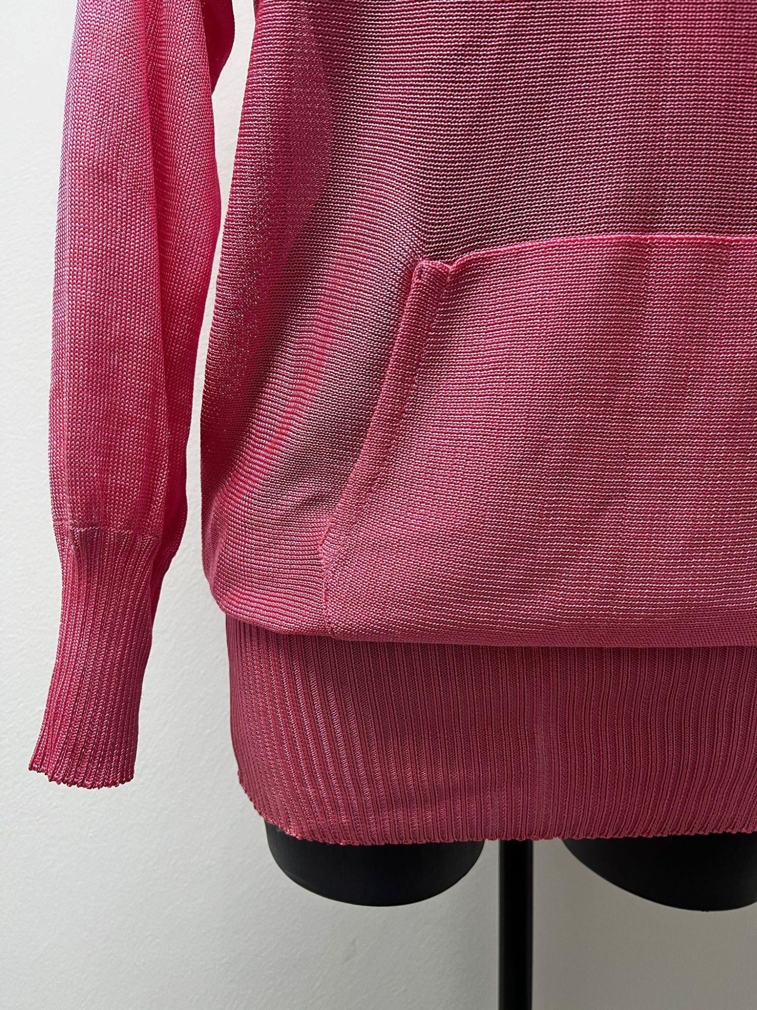 JC de Castelbajac Mesh Pink Dress