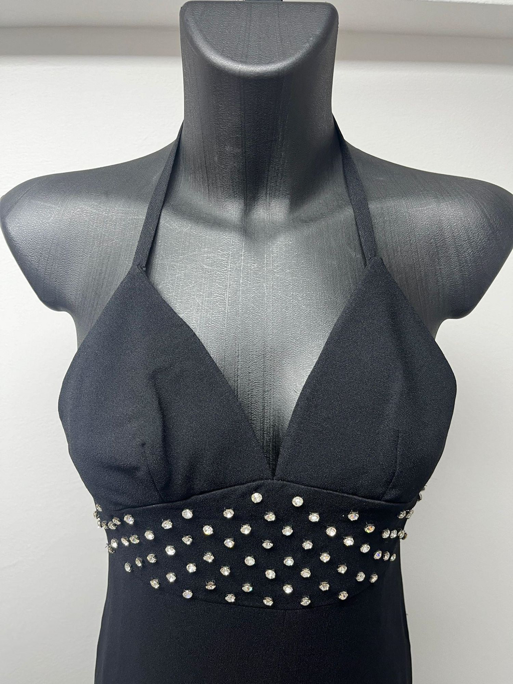 Louis Féraud Black Dress with strass