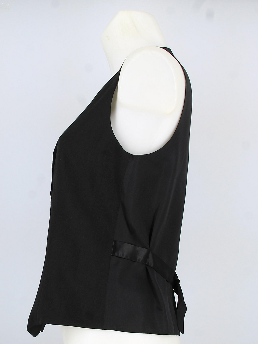 Yves Saint Laurent Black Gilet