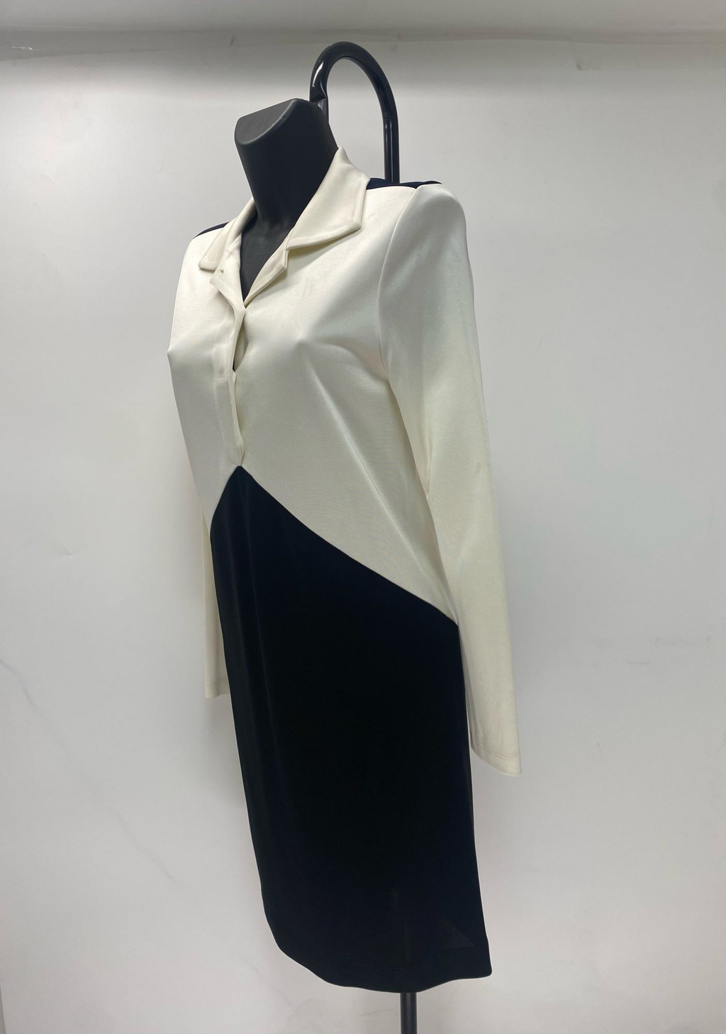 Balenciaga Blue/Black/White Dress