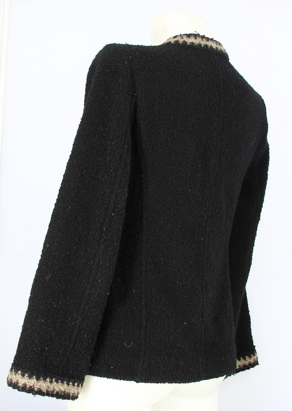 Chanel Black Wool Jacket