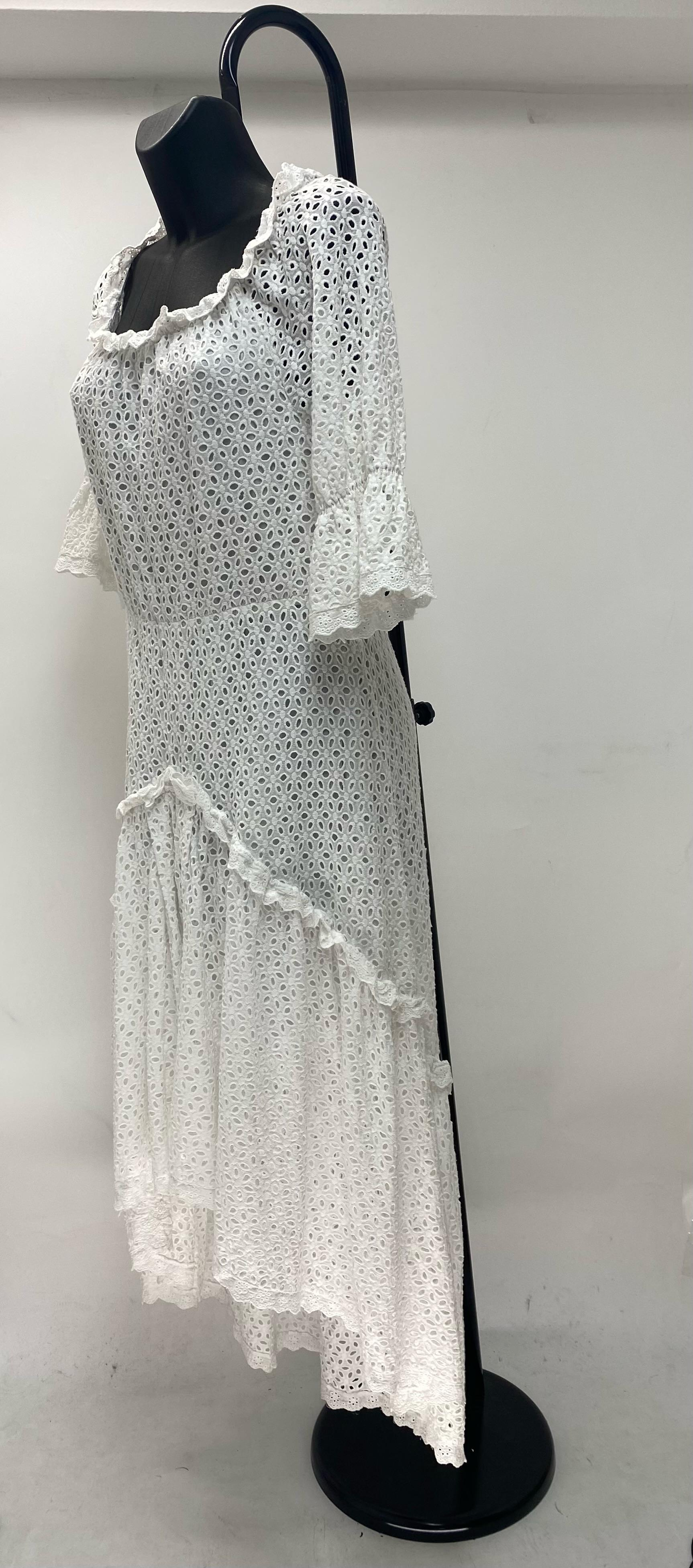 Dolce&Gabbana White Lace Dress