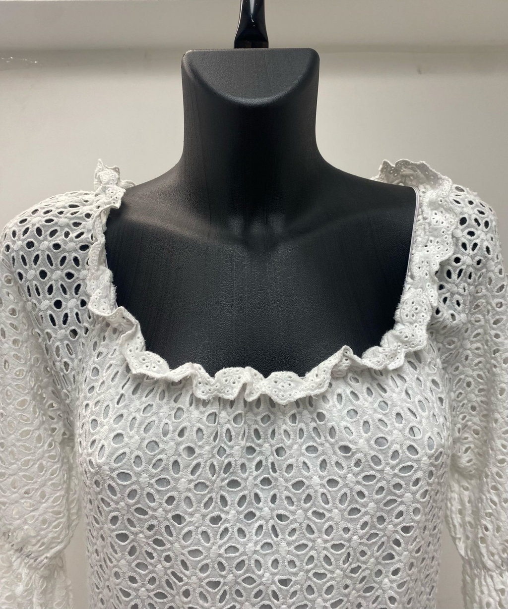 Dolce&Gabbana White Lace Dress