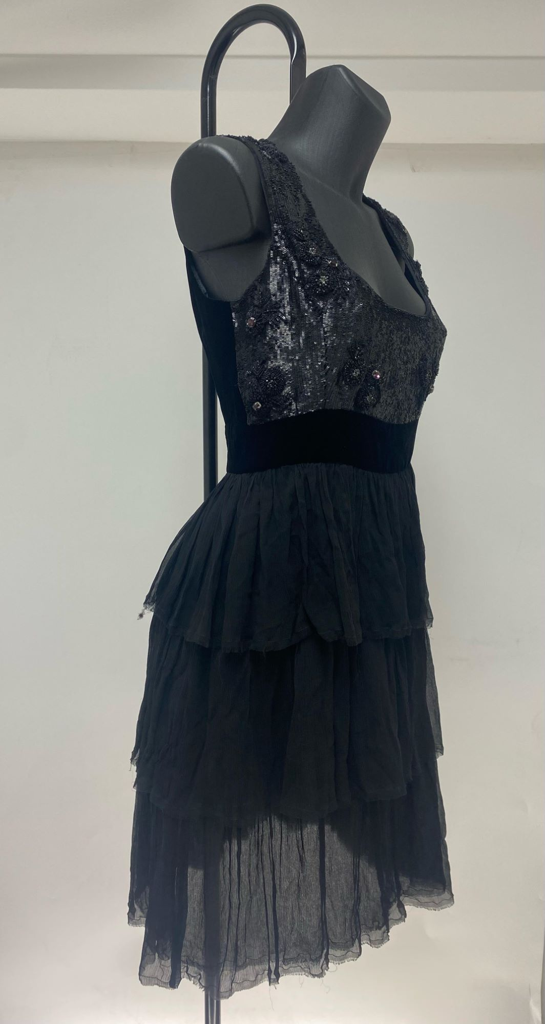 Givenchy Black Dress with Sequins