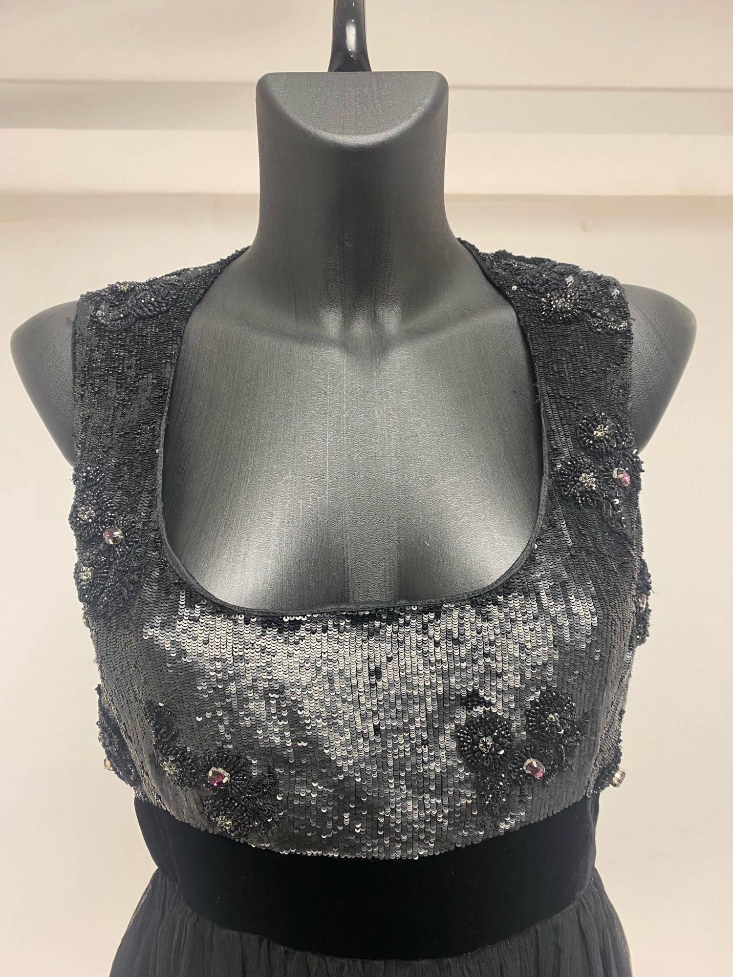 Givenchy Black Dress with Sequins