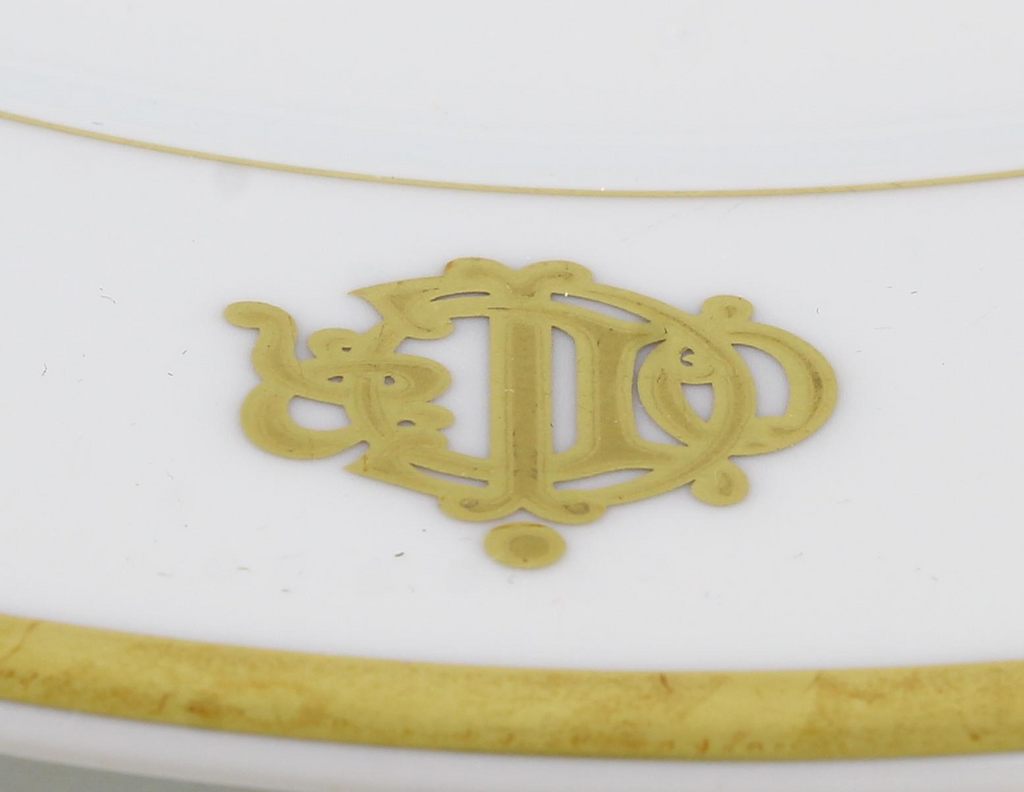 4 Christian Dior Limoges Porcelain Plates