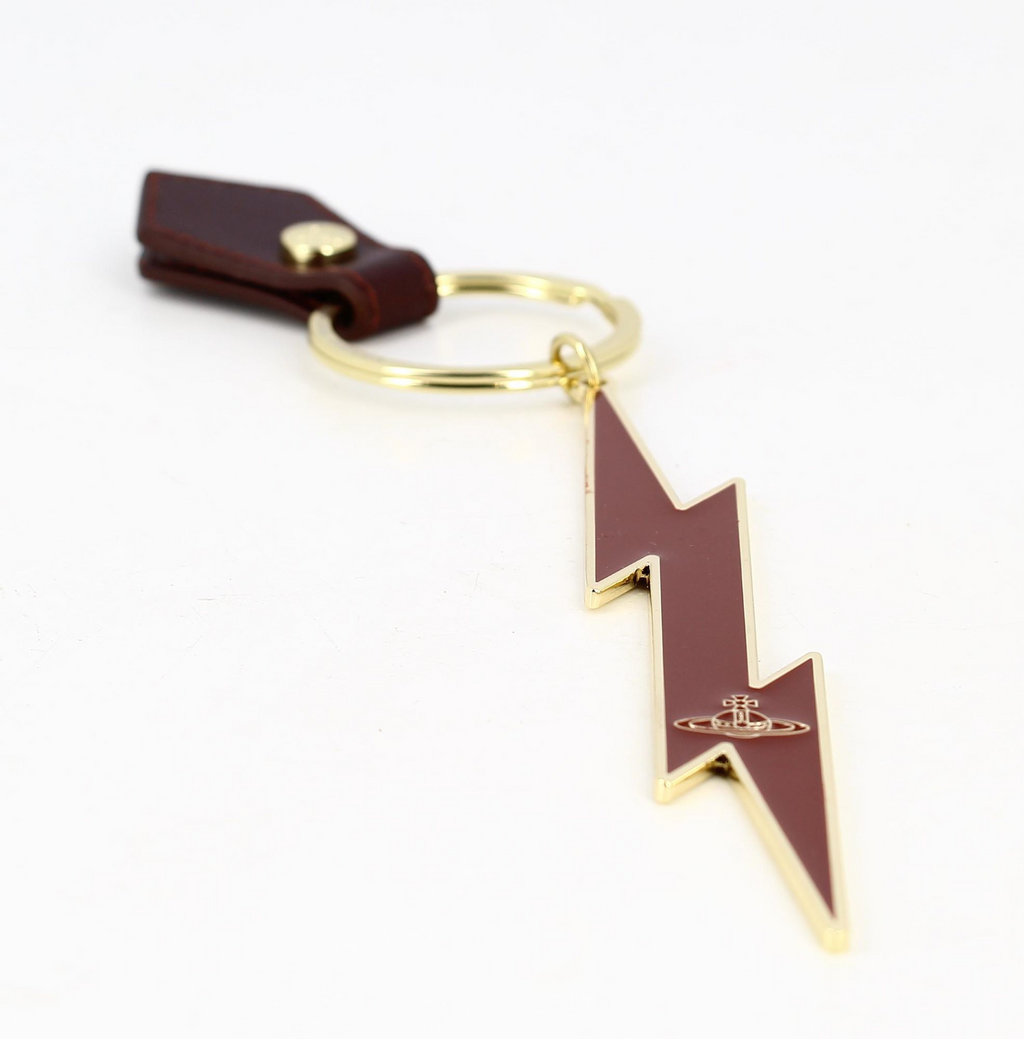 Vivienne Westwood Red And Golden Keyrings