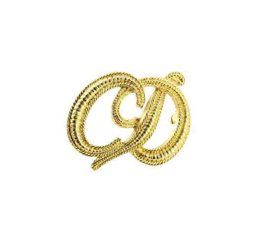 Brooch Christian Dior Golden Brillant