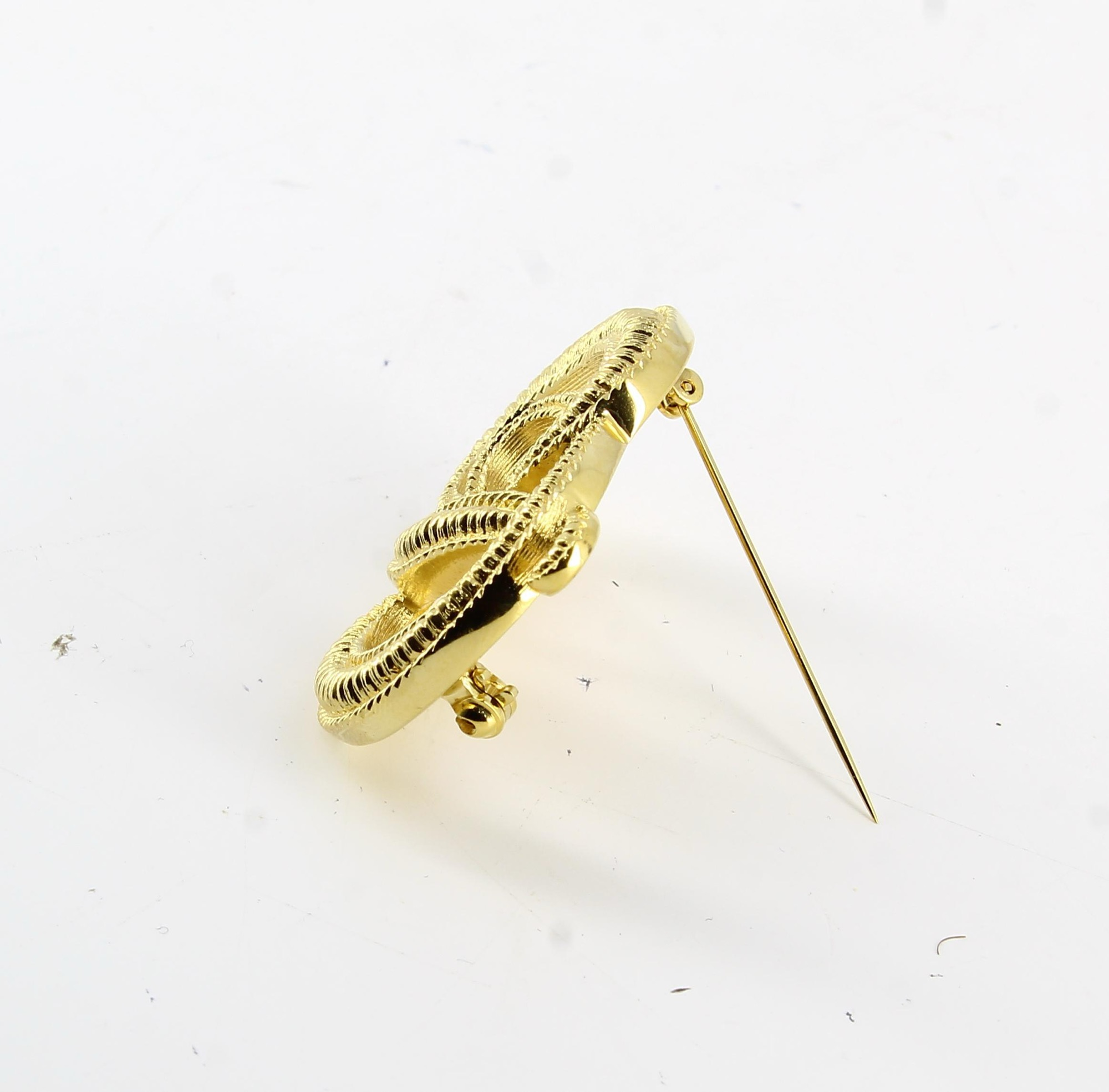 Brooch Christian Dior Golden Brillant