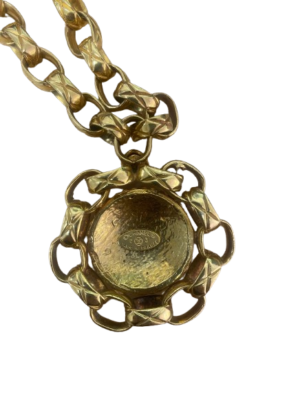 Chanel Vintage Gripoix Pendant Sautoir by Victoire de Castellane (90s)