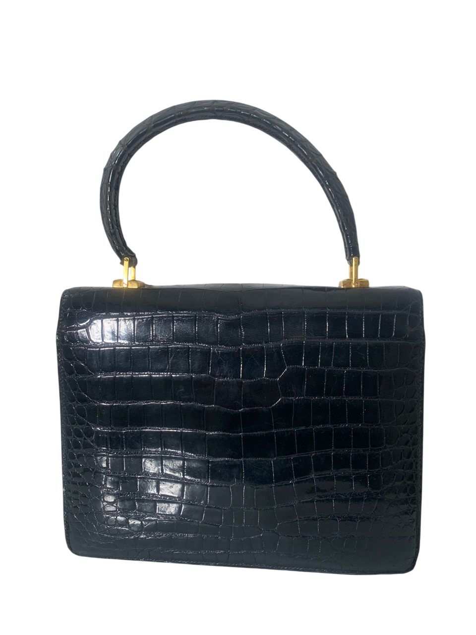Hermès Croco Diamond Bag ('60s)