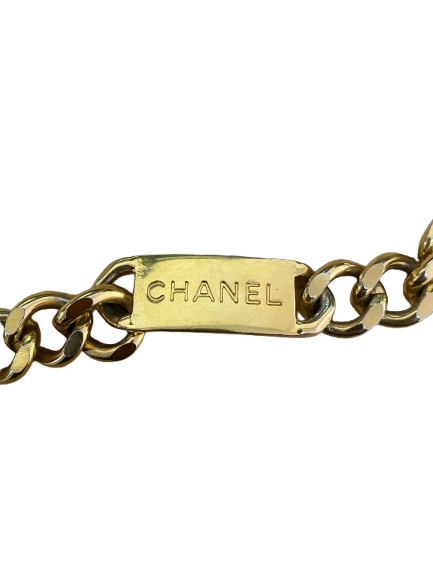 Chanel Vintage Medallion Coin Chain Belt