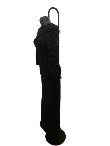 Balenciaga Back to Front Black Tweed Dress by Demna (FW2022)