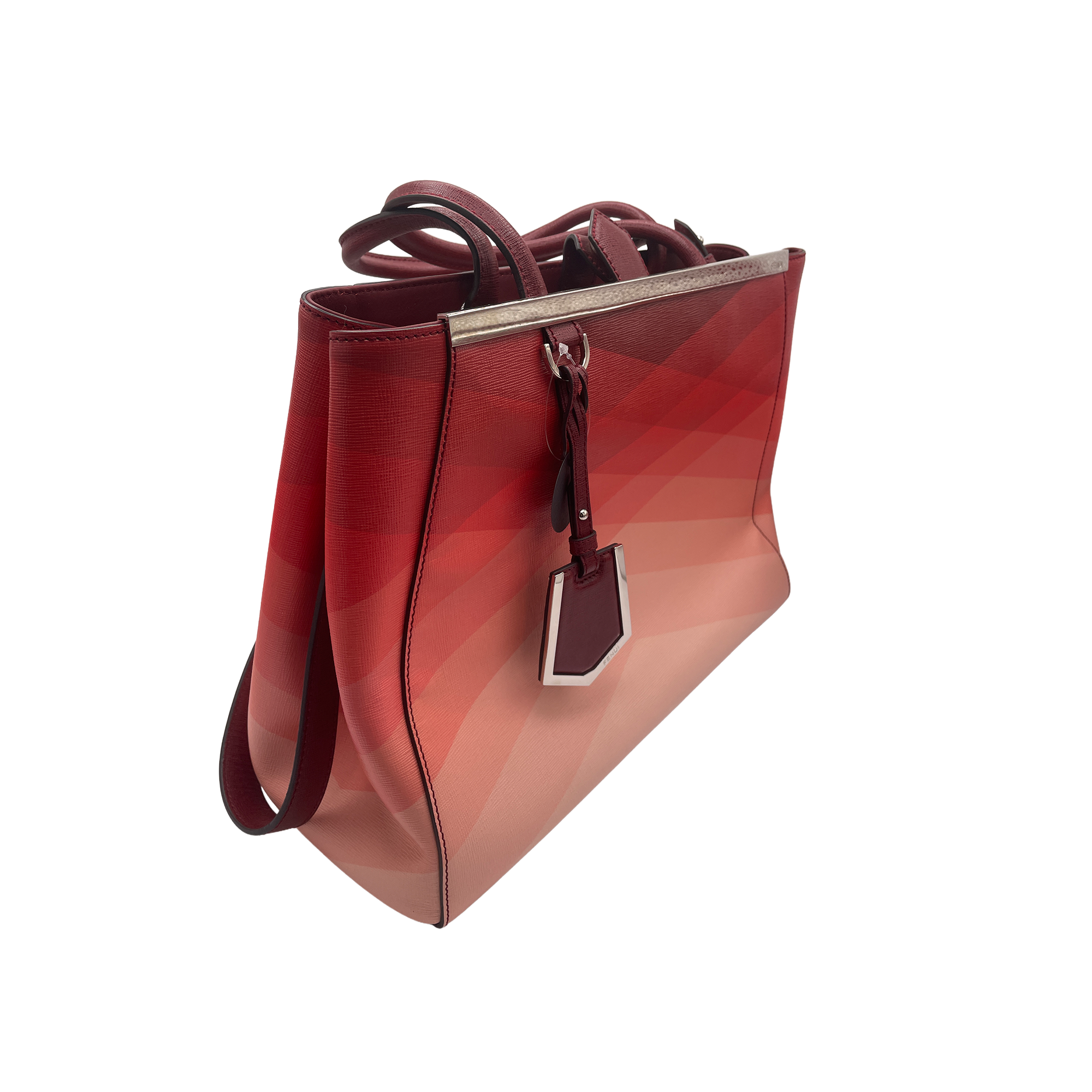 Fendi Petite 2Jours – Gradient Leather Tote