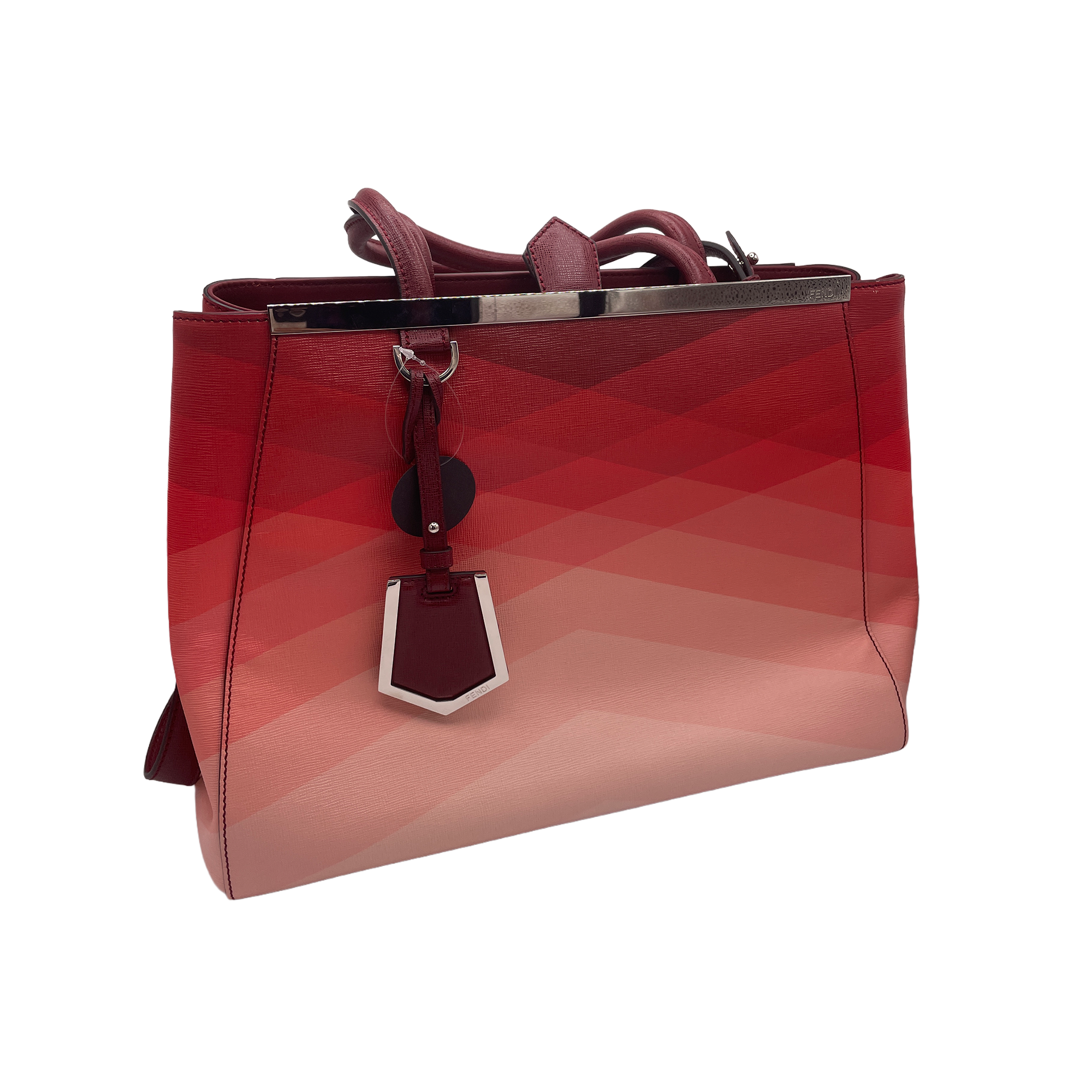 Fendi Petite 2Jours – Gradient Leather Tote