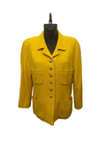 Chanel Yellow Blazer