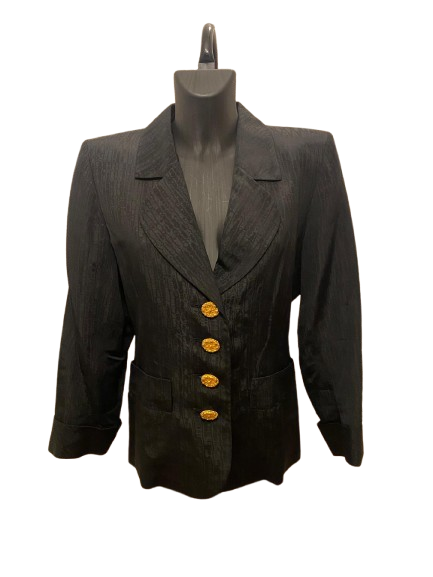 Yves Saint Laurent Navy jacket 1991