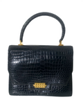 Hermès Croco Diamond Bag ('60s)