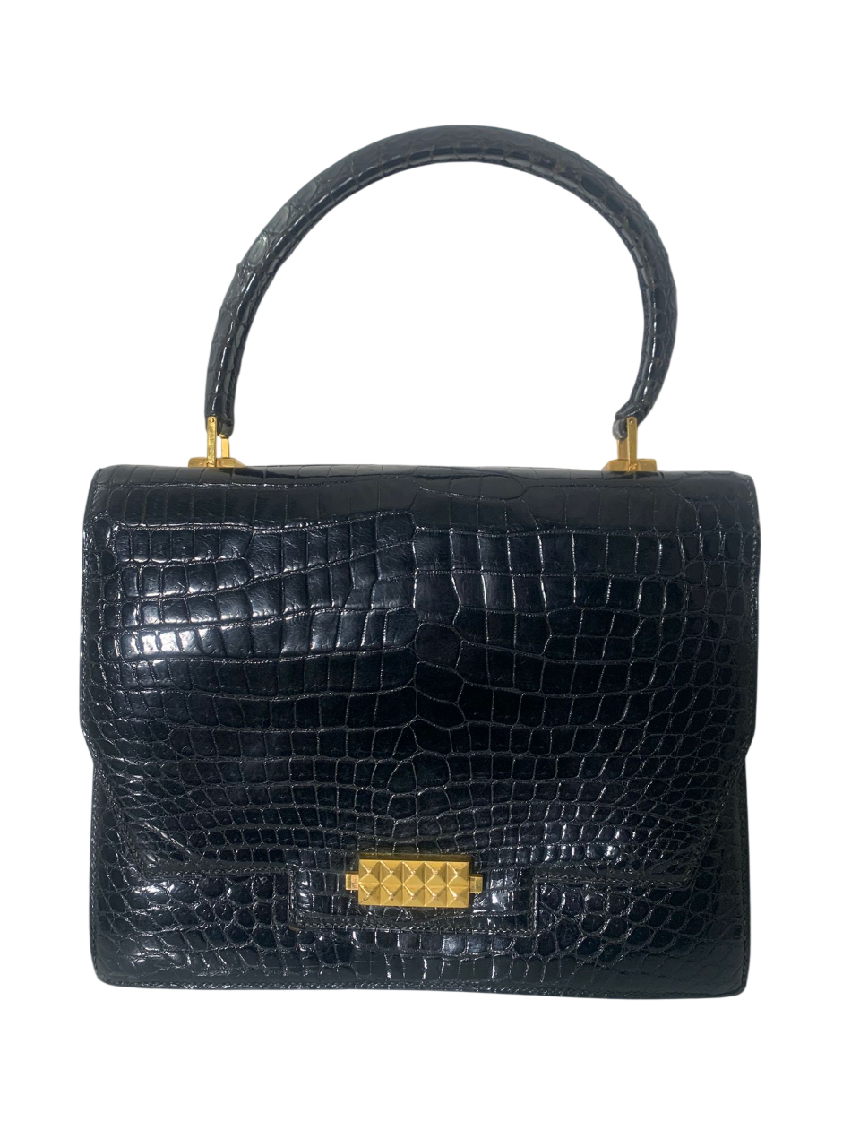 Hermès Croco Diamond Bag ('60s)