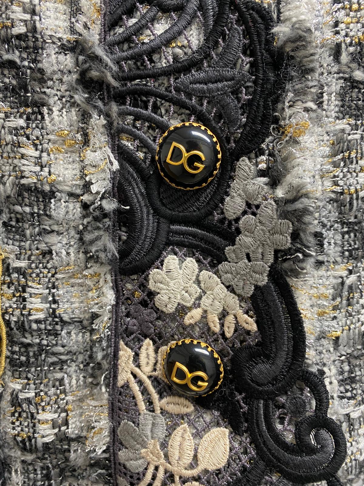 Dolce & Gabbana "Sartoria Italiana" Wool Tweed jacket