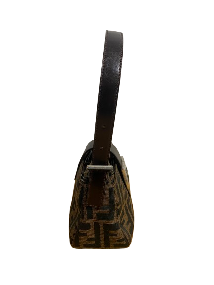 Fendi Brown Baguette in Monogram Canvas