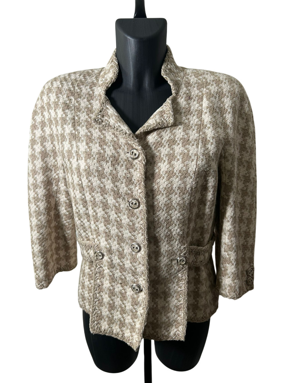 Chanel Cream and Beige Jacket