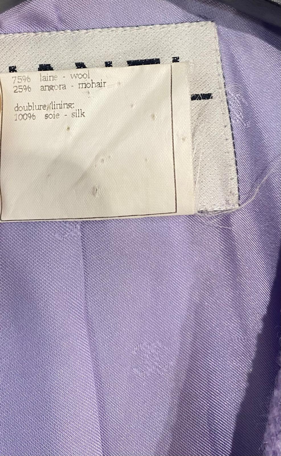 Chanel Lilac Jacket by Karl Lagerfeld ( Cruise 98)
