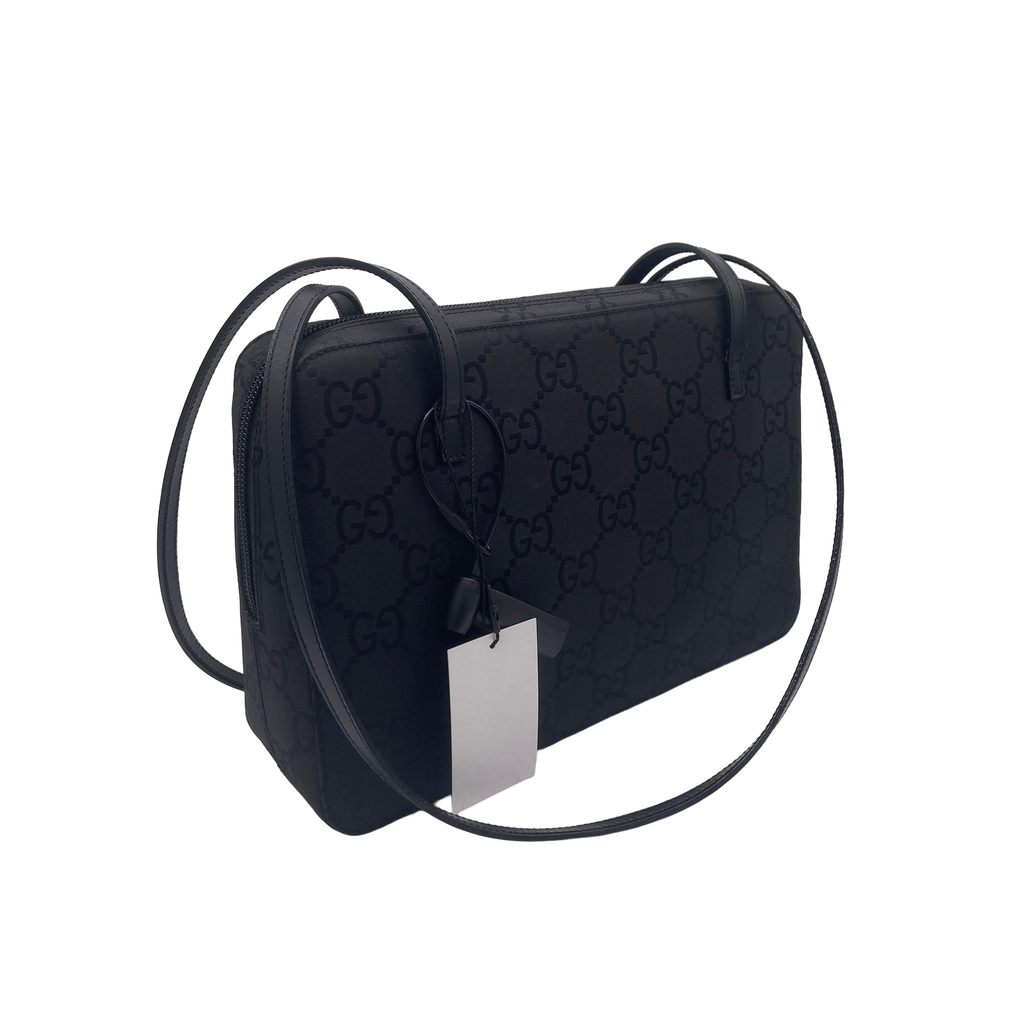 Gucci GG Imprime Crossbody Bag – Black